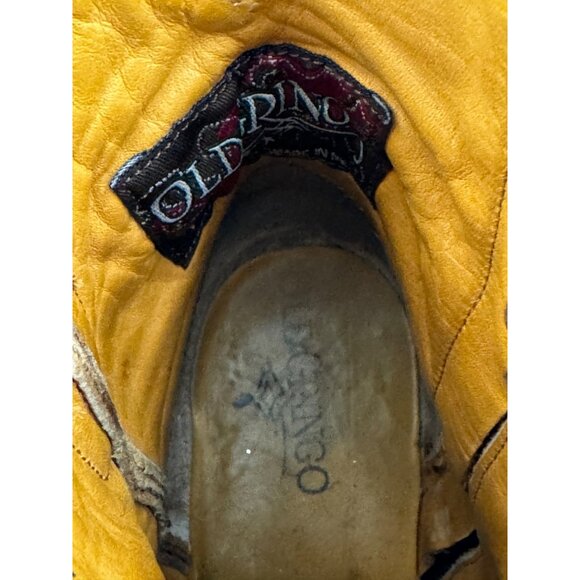 Size 7.5 Old Gringo Eagle Swarovski Crystals Snip Toe Ankle Cowboy Cowgirl Boots - Picture 9 of 14